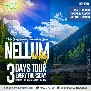 TRAVEL WITH ZUNAIR campaign